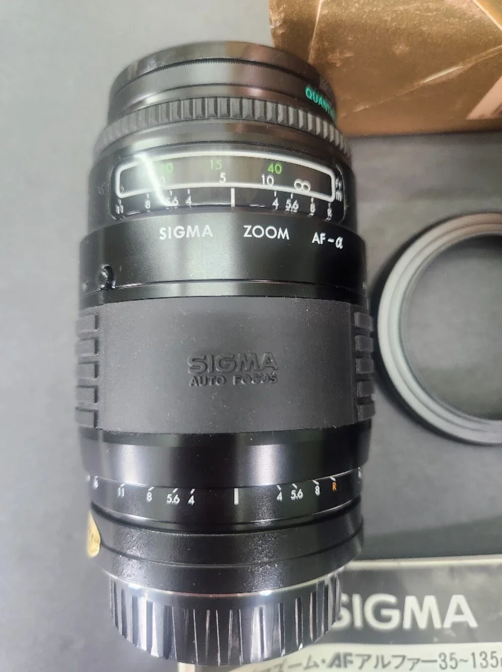 Vintage Sigma AF Zoom 35-135mm f/3.5-4.5 Lens for Minolta A-Mount – With Box